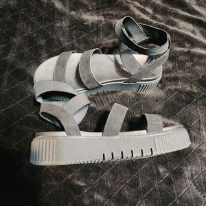 Women's Shimmer by EDL Platform Sandals